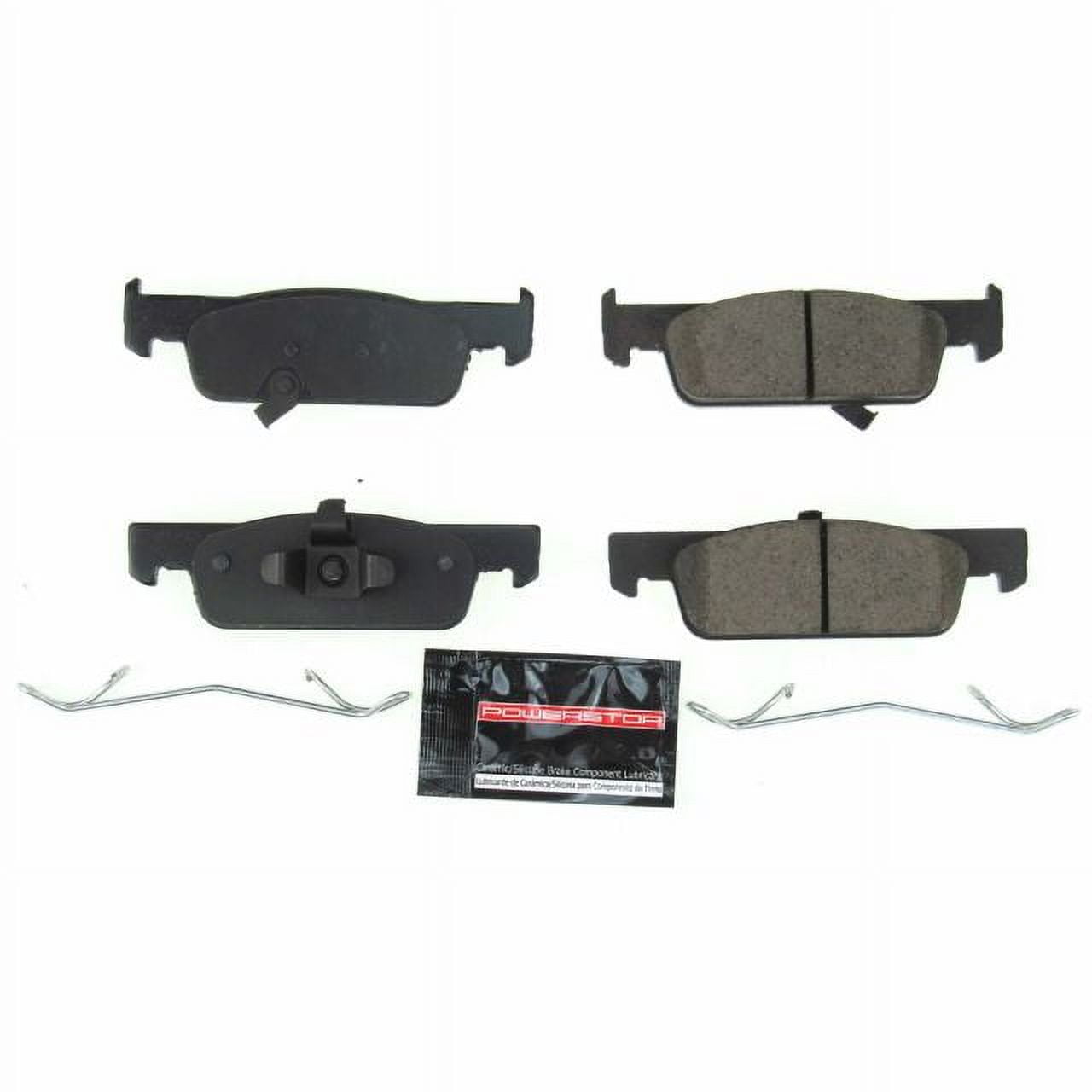 Power Stop Front Z23 Evolution Carbon-Fiber Ceramic Brake Pads Z23-1955