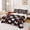 Black red, variant on Feelyou Black Red Baseball Queen Sheets for Girls, Red Polka Dot Bow Queen Sheet Sets, 4 Pieces, 1 Flat Sheet, 1 Fitted Sheet and 2 Pillowcases