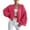 *Hot Pink, variant on CENGNIAN No Boundarie Women's V-neck Long Sleeved Cropped Sweater,Ladies Knitted Open Front Cardigan Sweater,Y2K Solid Button Down Outwear For Women,*Gray,Size L