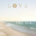 thumbnail image 2 of Marshall, Laura 15x15 Black Ornate Wood Framed with Double Matting Museum Art Print Titled - Love the Sea, 2 of 4