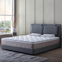 FIANELLO 12 inch Hybrid Mattress in a Box, Individual Pocket Coil, Medium Firm, Memory Foam Mattress, Queen Size