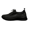 thumbnail image 6 of Rokment Womens Orthopedic Running Walking Tennis Shoes Breathable Mesh Comfortable Arch Support Memory Foam Orthotic Nursing Non Slip Work Sneakers Black Size 7, 6 of 7