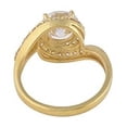 thumbnail image 5 of 4.25 Ratti 3.00 Carat Natural White Zircon Stone Gold Plated Adjustable Astrological/Purpose Ring For Men And Women Aa+ Quality-B08XMH, 5 of 8