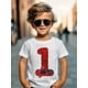 thumbnail image 4 of Camisetas de cumpleaños para niños de 1 a 9 años de Disney Marvel Spider Man, camisetas para niños, camisetas de fiesta para niñas con ropa, camisetas de moda para niños, 4 of 5