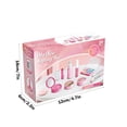 thumbnail image 3 of Rbaofujie Children's Household Simulation Lipstick Eye Shadow Makeup Girl's Dressing Household Color Makeup Set Cannot Be Applied The Appearance Simulation, 3 of 7