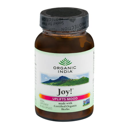 Organic India Joie! Supplément à base de plantes Capsules - 90 CT