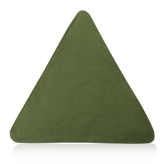 Yuarrent Taburete de tela para acampar, ligero, para pesca, senderismo, silla plegable, asiento para montañismo, campista al aire libre, equipo carpas Verde