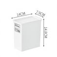 thumbnail image 3 of Small Plastic Container Storage Box With Lid Dust-Proof Stackable Household Item Storage Box Small Plastic Container Storage Box With Lid Dust-Proof Stackable  Slim And Tall Style With Co, 3 of 8
