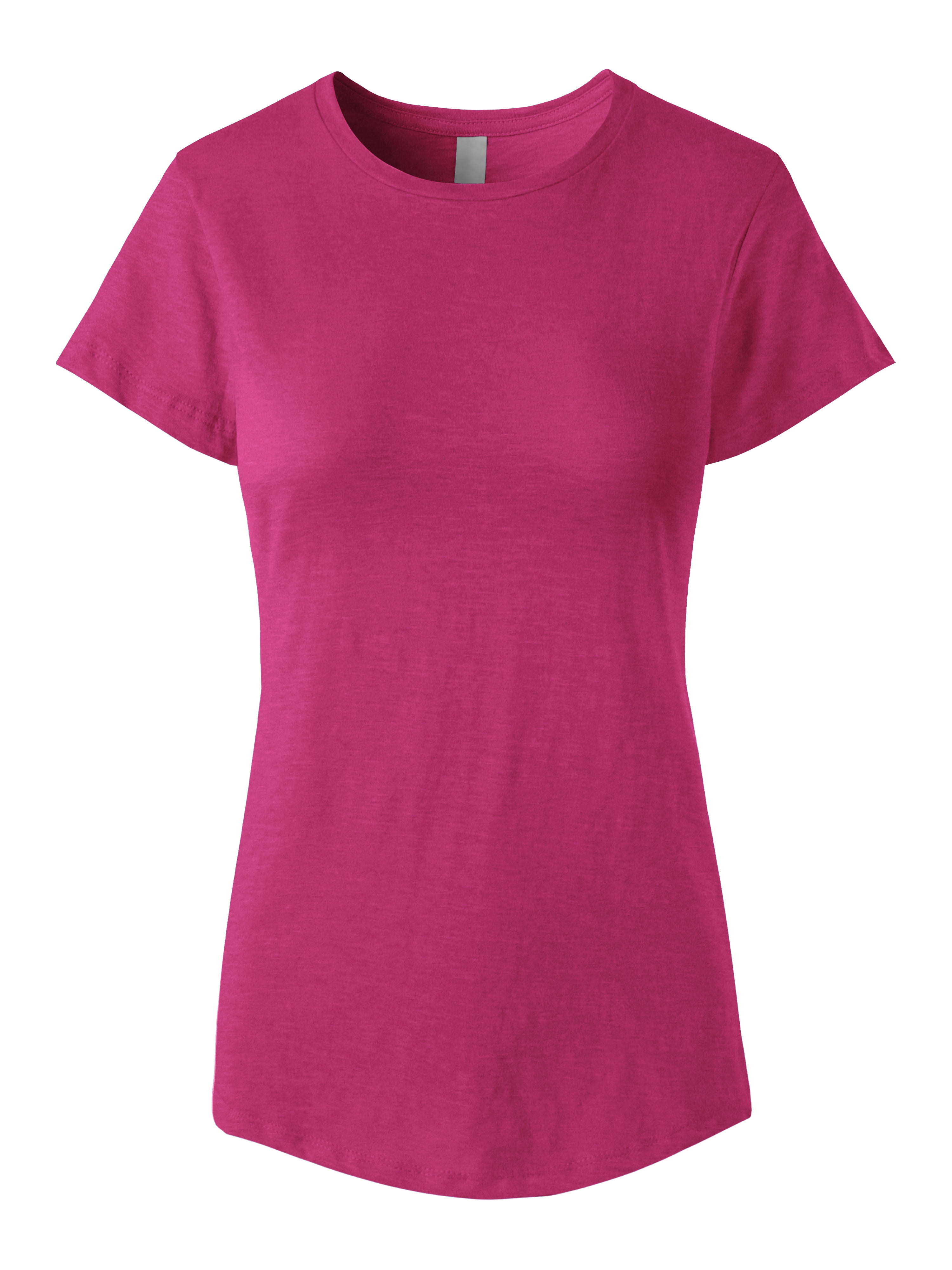 Hat and Beyond Women's Round Hem Bottom Workout Athletic Yoga Top Short