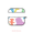 Rainbow, variant on abbyrose Shark Tank AirPod Case