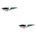 thumbnail image 2 of Kenally 3D Car Sticker Personalized Funny Decal Leopard Stickers Eyes  Simulation Window Accessories Peeking Decoration for Auto uno 2piezas, 2 of 6