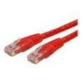 thumbnail image 4 of StarTech.com 6ft CAT6 Ethernet Cable, 10 Gigabit Molded RJ45 650MHz 100W PoE Patch Cord, CAT 6 10GbE UTP Network Cable with Strain Relief, Red, Fluke Tested/Wiring is UL Certified/TIA - Category 6 - 24AWG (C6PATCH6RD) - Patch cable - RJ-45 (M) to RJ-45 (M) - 6 ft - CAT 6 - molded - red - for P/N: EC2000S, 4 of 4