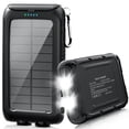 thumbnail image 1 of Cargador solar Power Bank Kepswin 49800 mAh con linterna LED, 1 of 7