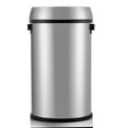 thumbnail image 2 of DSstyles Open Top Trash Can 65L / 17Gal Commercial GradeBrushed Stainless Steel for Outdoor | Kitchen Waste Bins Home House Family, 2 of 8