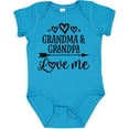 thumbnail image 3 of Inktastic Grandma Grandpa Love Me Arrow Boys or Girls Baby Bodysuit, 3 of 5