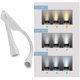 thumbnail image 2 of Led Neck Reading Light, 3 Colors, 6 Brightness Levels, Bendable Arms, Rechargeable, Long Lasting, Perfect For Reading, Knitting, Camping, Repairing, 2 of 4