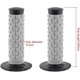 thumbnail image 2 of KAIYANG par de empuñaduras universales antideslizantes de goma para motocicletas, scooters y motos de cross, 21 mm a la izquierda y 24 mm a la derecha, color azul, 2 of 5