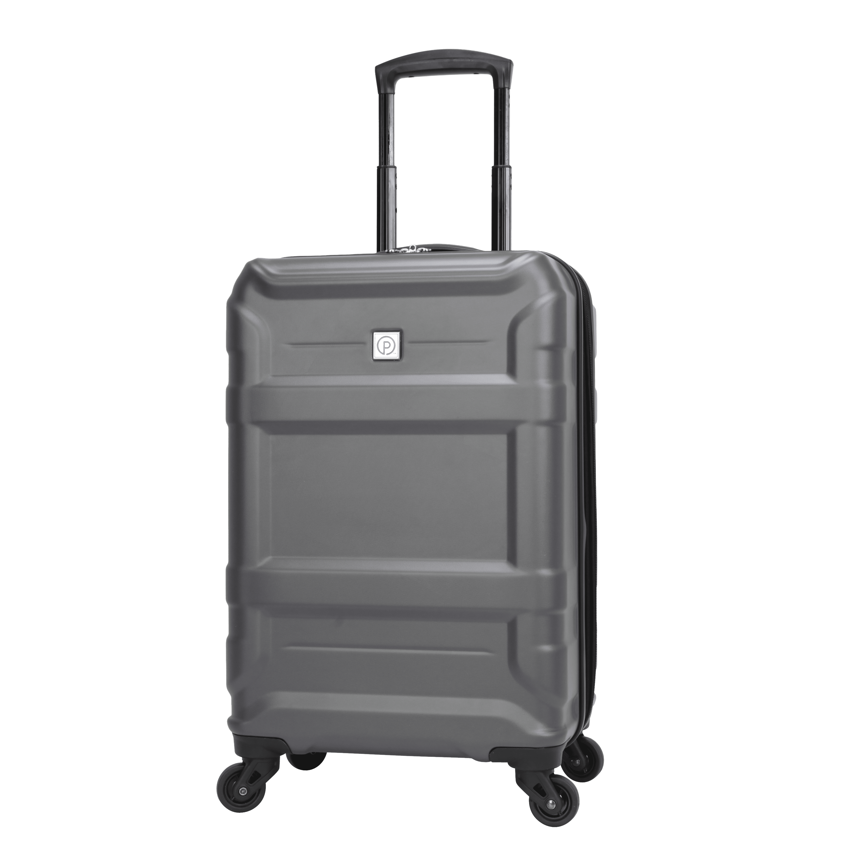 Protege 24 inch 4-wheel Hard Side Spinner Luggage - Keystone Gray