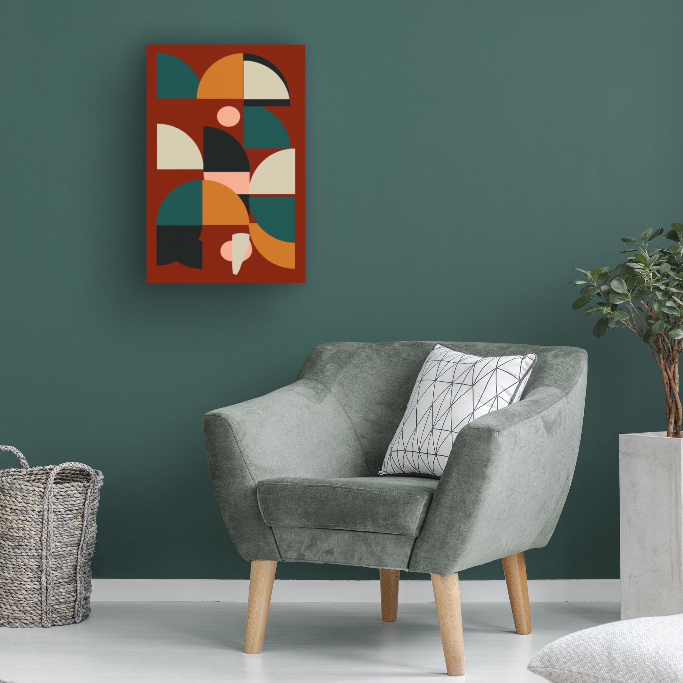 Trademark Fine Art Vision Studio Arches on Rust II Canvas Wall Art