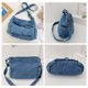 thumbnail image 2 of Bolso Compras Sencillo Informal para Mujer Hobo Elegante Gran Capacidad, 2 of 9
