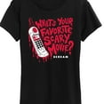thumbnail image 3 of Scream - Favorite Scary Movie - Women's Short Sleeve Graphic T-Shirt, 3 of 5