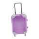 thumbnail image 2 of Mini maleta de viaje para muñecas de moda, fácil de transportar, estuche para joyas para niños. Púrpura, 2 of 8