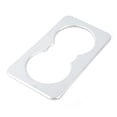 thumbnail image 3 of ABS Chromed Rear Row Cup Holder Decoration Cover Trim Fit for Land Rover EVOQUE 2020, 3 of 9