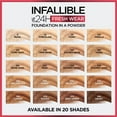 thumbnail image 5 of L'Oreal Paris Infallible Fresh Wear Foundation in a Powder, Mocha - 370, 0.31 oz, 5 of 7