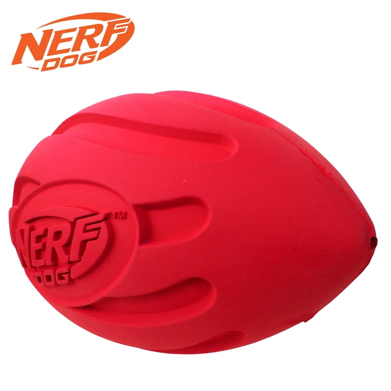 Nerf Dog Wave Squeak Football Dog Toy, 5.5 inch - Walmart.com