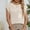 Beige, variant on Tbopshirt Women's 2 Piece Outfits Spring/Summer Loose Casual Set Large Pocket Solid Women's Knit Wide Leg Pants