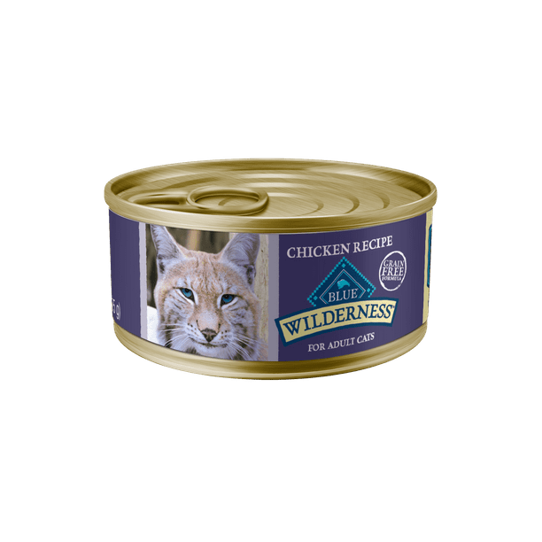 Blue Buffalo Wilderness High Protein Chicken Pate Wet Cat Food for