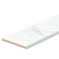 thumbnail image 2 of The Tile Life Museum White Glossy Ceramic Bullnose Wall Tile, 4 x 13 in, 1-Piece, 2 of 2