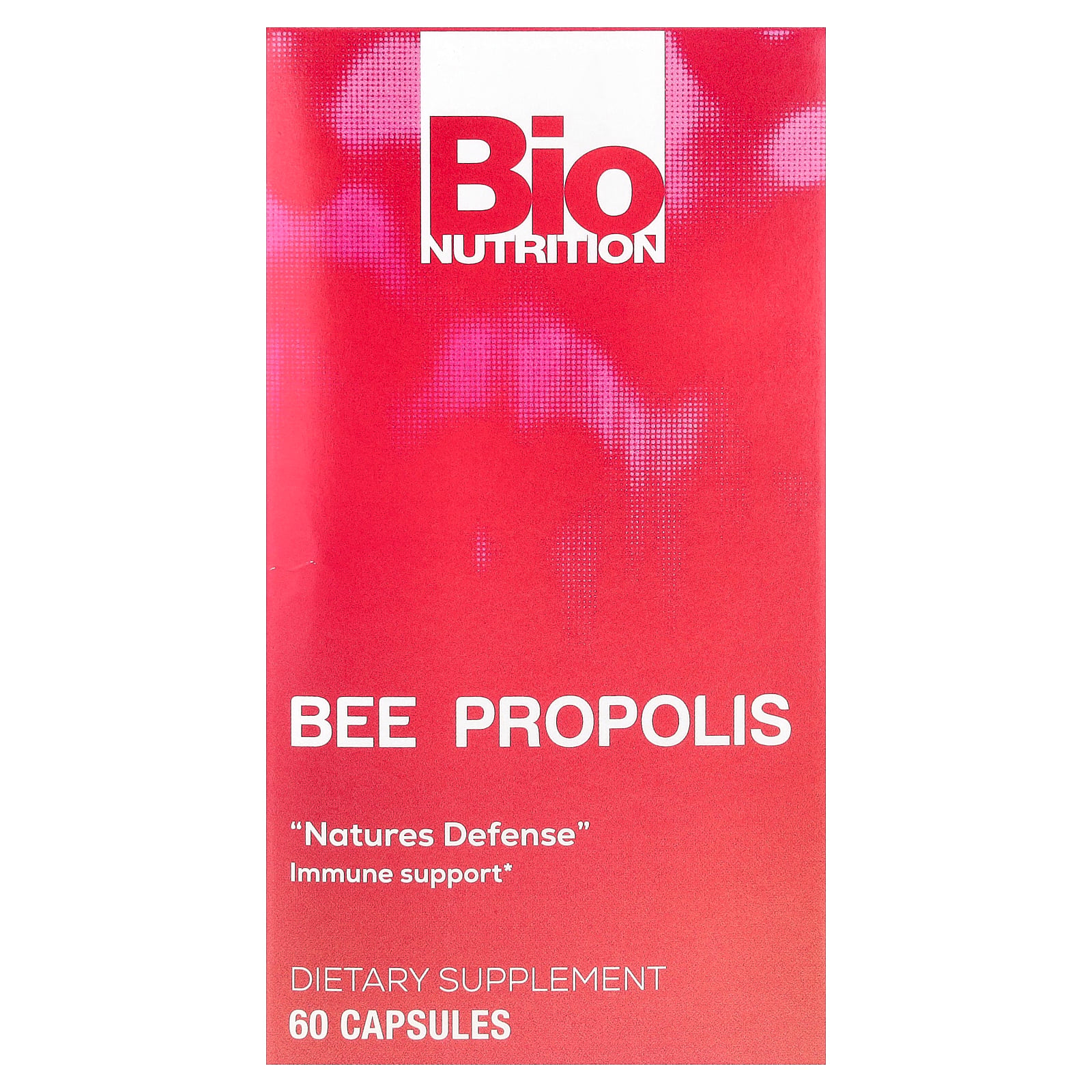 Bio Nutrition Bee Propolis, 60 Capsules (500 mg per Capsule)