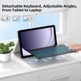 thumbnail image 2 of Funda de teclado JUQITECH para Samsung Galaxy Tab A9+ 11" 2023, 2 of 9