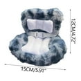 thumbnail image 4 of Doll Car Seat with Soft Furry Cushion, Air Vent Clip and Desktop Stand, Car Seat for Dolls with Soft Furry Cushion Vent Clip, Cute Colorful Car Ornament for Fans and Doll Collectors, 4 of 4