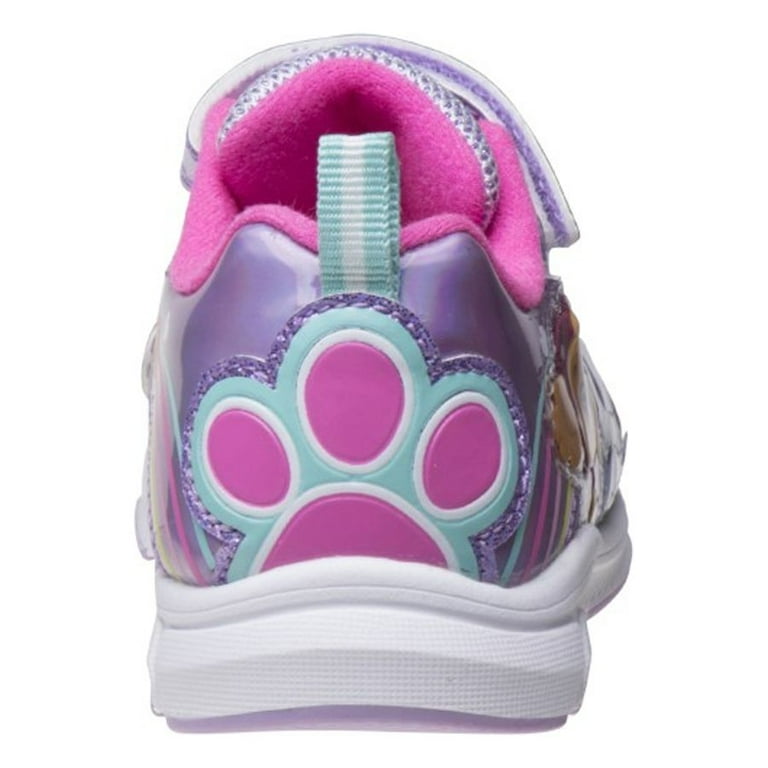 Nickelodeon Paw Patrol Girls w/ two red lights Sneakers Purple
