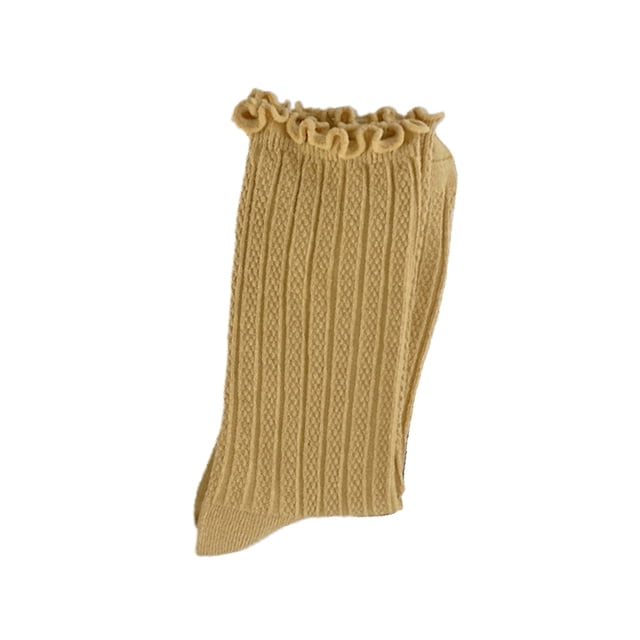 Whataatahia Calcetines mujer Otoño Invierno calcetines de algodón calcetines coreanos INS pila