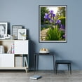 thumbnail image 7 of Diamond Art Kits for Adults - 5d Blooming Purple Iris Garden Path Diamond Painting for Adults, Diamond Art for Adults Beginners, Diamond Painting Kits for Adults for Home Wall Decor, 7 of 7