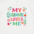 thumbnail image 4 of Inktastic My Grammie Loves Me Girl Grandchild Girls Baby T-Shirt, 4 of 5