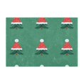 thumbnail image 7 of Yayeee Bath Rug for Bathroom Floor Non Slip Rectangle Fluffy Soft Absorbent Mat, 16"x24", Christmas Trees, 7 of 7