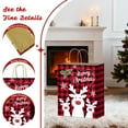thumbnail image 5 of 24 Pack Christmas Bags with Handles, Small Kraft Christmas Bags for Presents, Multipack Xmas Paper Bags with 12 Unique Designs for Party Favour, Xmas Decoration, 5 of 7