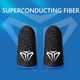 thumbnail image 1 of 2pcs S02 Finger Cots Cover Game Controller Finger Sleeve para PUBG (Azul), 1 of 6