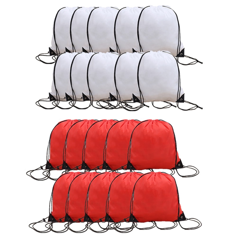 Dicasser 20PCS Drawstring Backpack Bulk Drawstring Bags Bulk Draw ...