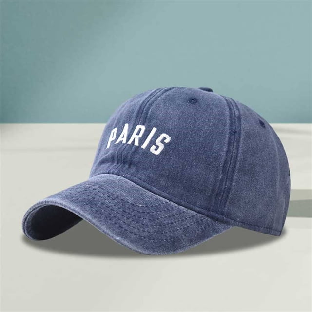 Alphabet Embroidery Solid Color Duck Hat Trend Personality Outdoor Print Breathable Mesh Hat