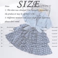 thumbnail image 3 of Outfit for Girls 7-8 Girls Summer Fashion Clothes Short Sleeve Jacket Dress Outfits Set Blue, 6-7 Years, 3 of 8