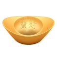 thumbnail image 4 of Tongina Chinese Gold Ingot Decoration Desktop Ornament Tables Display Feng Shui Table Top Decor Spring Festival Decor for Office, 4 of 8