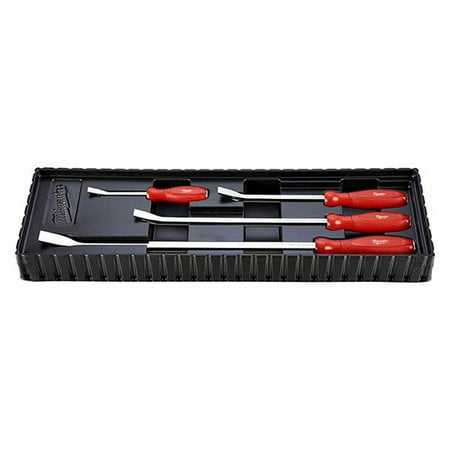 UPC: 0045242508099 | Milwaukee 48-22-9214 – 4 Pack Pry Bar Set