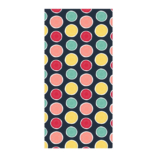 Microfiber Beach Towel Super Lightweight Colorful Bath Towel Sandproof Beach Blanket Multi-Purpose Towel For Travel Swimming Pool 30x60 Inch