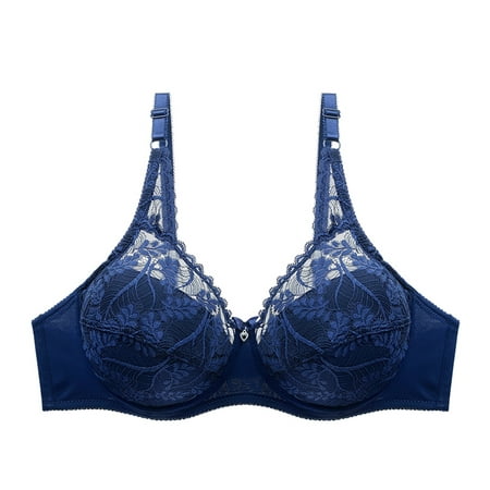 Bras For Women Sexy Women Lady Lace Gathered Bra Adjustable Pair Of ...
