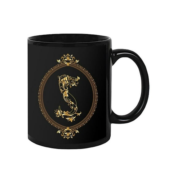 Antique Design Of Letter S  Mug Unisex's -Image by Shutterstock